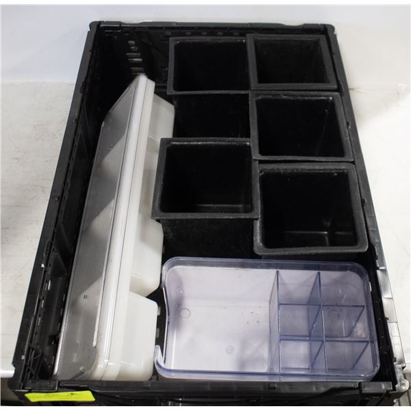 5 BAR SINK INSERTS W/ 2 BAR GARNISH TRAYS