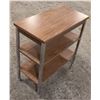 Image 2 : 3 SHELF STORAGE STAND 30X15X30