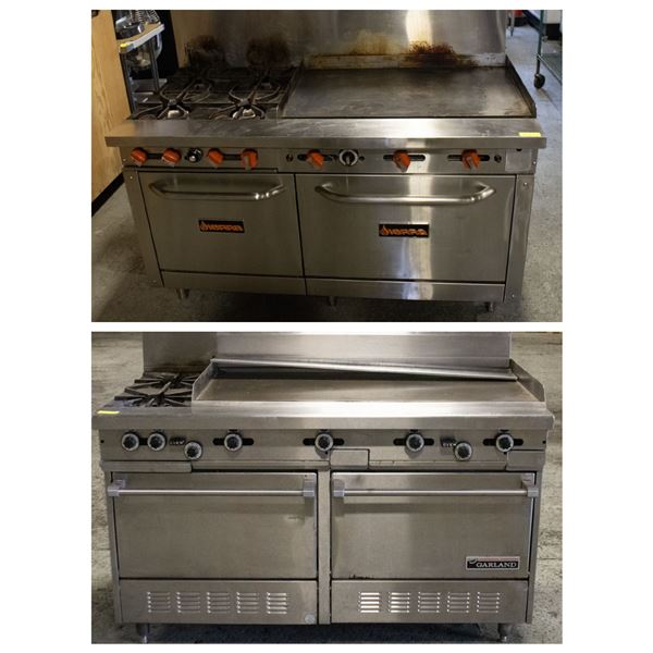 FEATURED LOTS: 60" COMBINATION RANGES