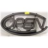 Image 1 : 26" LED OPEN SIGN MISSING POWER CORD 26X13
