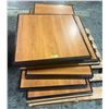 Image 1 : PALLET OF 18 28" X 28" TABLE TOPS