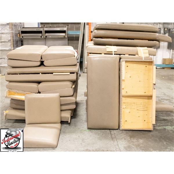 UNCLAIMED: TWO PALLETS OF ASSORTED LEATHERETTE