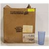 Image 1 : BOX OF 65  PLASTIC GLASSES
