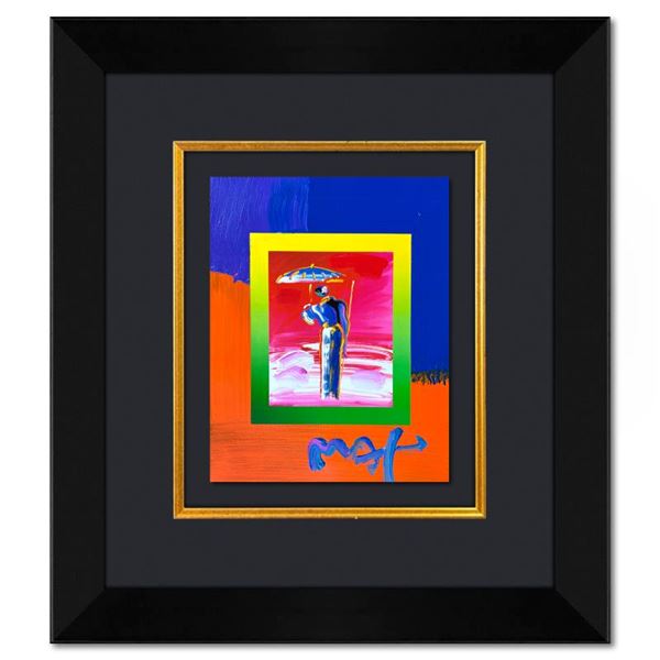 Umbrella Man with Cane by Peter Max