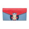Louis Vuitton Red Blue Leather Tribal wallet