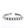 Image 4 : 11.98 ctw Diamond Tennis Bracelet - 14KT White Gold