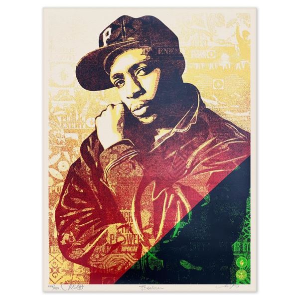Chuck D Collage by Fairey, Shepard