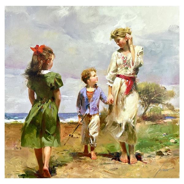 Seaside Retreat by Pino (1939-2010)