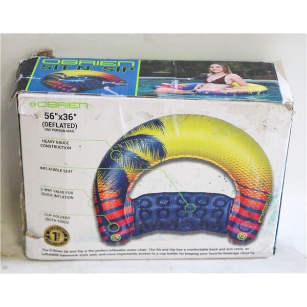 OBRIEN SIT N SIP 56 X 36" FLOATY