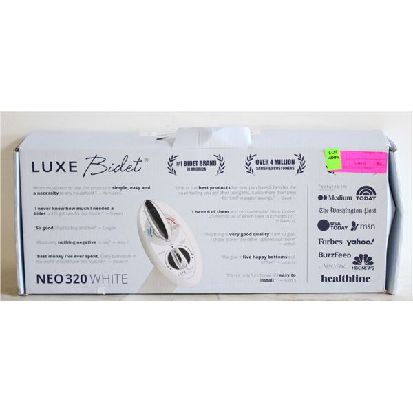 LUXE BIDET NEO320 WHITE