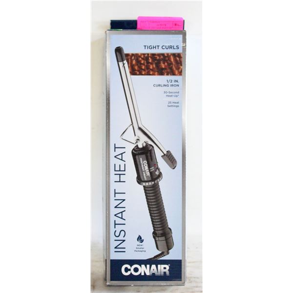CONAIR INSTANT HEAT 1/2" CURLING IRON