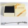 Image 1 : SILVER "ENVELOPE LOCKET" IN BOX- INSCRIBED-