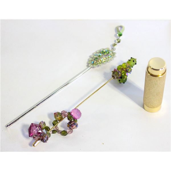 ESTATE HAT PINS & VINTAGE PERFUME