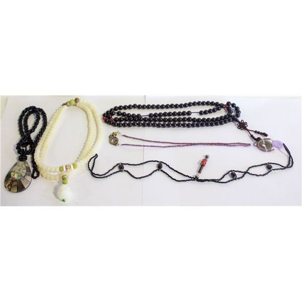 ESTATE ASIAN STONE & MORE NECKLACES