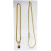 Image 1 : ESTATE HALLMARKED MIX NECKLACES TOGETHER