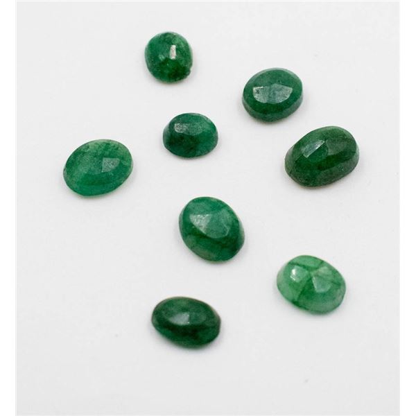#123-NATURAL GREEN EMERALD GEMSTONES 43.75 CT
