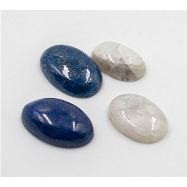 #108-NATURAL MOONSTONES & LABRADORITE 114.20CT