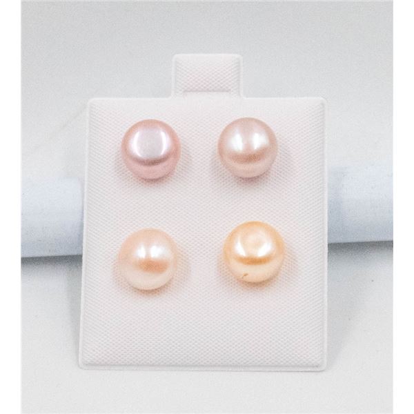 #281- NATURAL AKOYA PEARL EARRING 2 SET