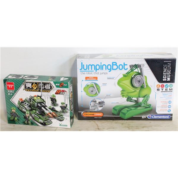 NEW JUMPING BOT THE ROBOT THAT JUMPS