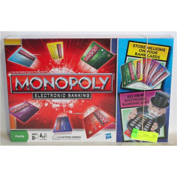 SEALED MONOPOLY ELECTRONIC BANKING
