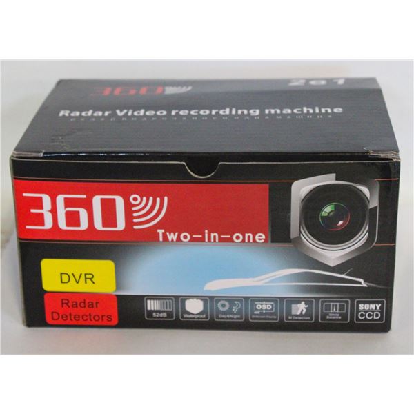 #2883-SONY 2 IN 1 DASHCAM WITH RADAR