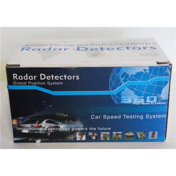 #2884-RADAR DETECTOR WITH VOICE ALERT AND