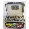 Image 1 : METAL CASE WITH ESTATE JEWELRY-ESTATE