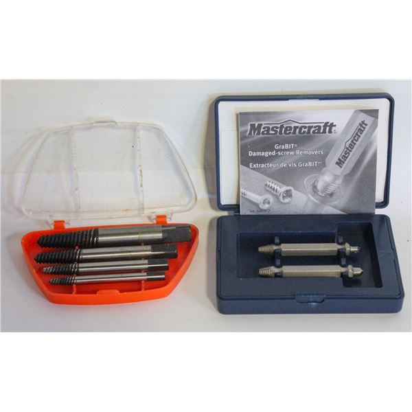 MASTERCRAFT SCREW REMOVAL BITS- ASSORTED