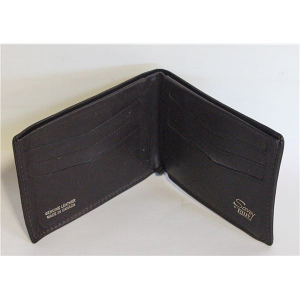 VINTAGE TILLEY LEATHER WALLET- MADE IN CANADA