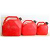 Image 1 : LOT OF RED FUEL CANS