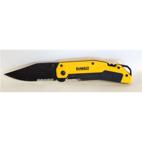 DEWALT FOLDING 8" UTILITY KNIFE