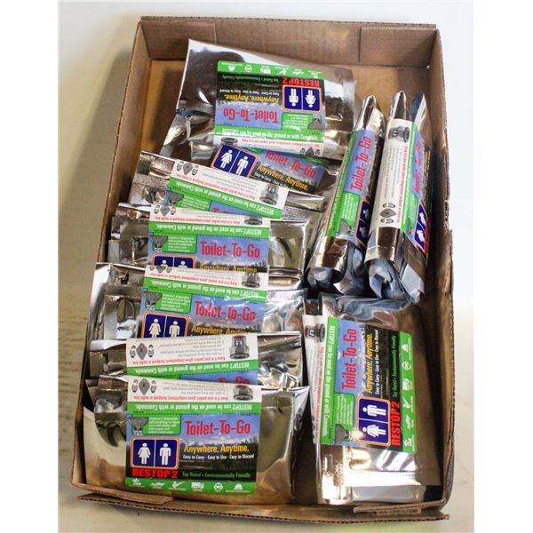 TOILET 2 GO RESTOP- LOT OF 10