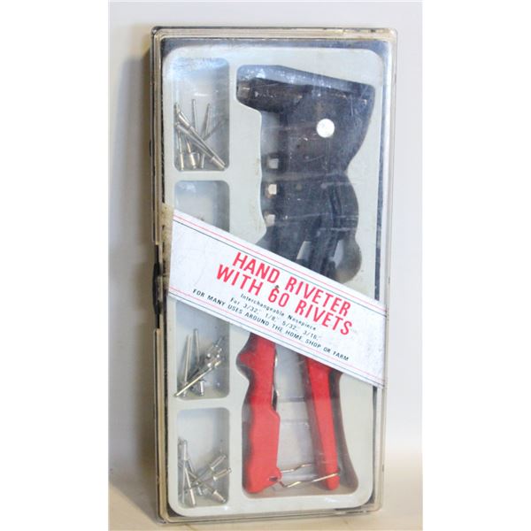 HAND RIVETER TOOL & ACCESSORY KIT