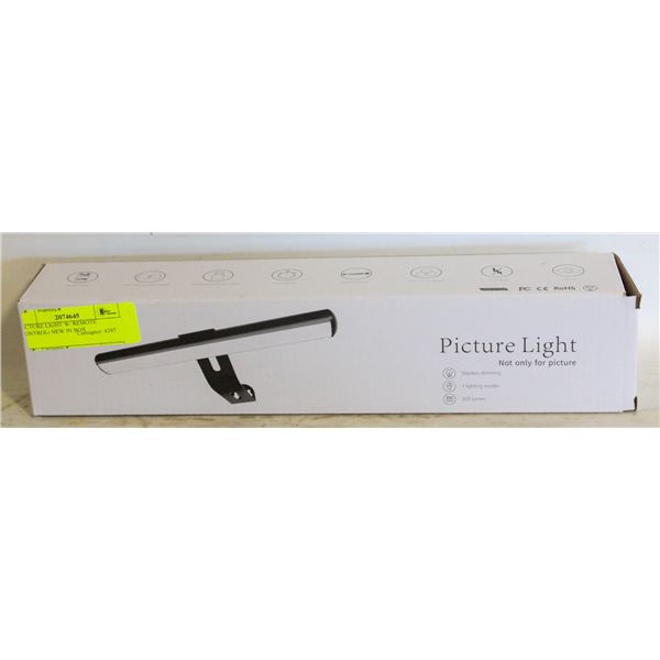 PICTURE LIGHT W/ REMOTE CONTROL- NEW IN BOX