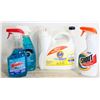 Image 1 : HOUSEHOLD CLEANERS/DETERGENT- BOX LOT