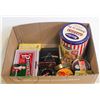Image 1 : DECORATIVE COLLECTIBLE TINS- LOT OF 15