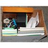 Image 1 : OFFICE SUPPLIES- BOX LOT ASSORTED