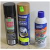 Image 1 : LOT OF BRAKE CLEANER & CARB CLEANERS