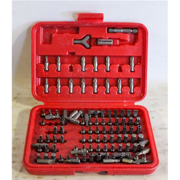 OMEGA TOOL SNUTSETTER BIT SET- 80+ PIECES