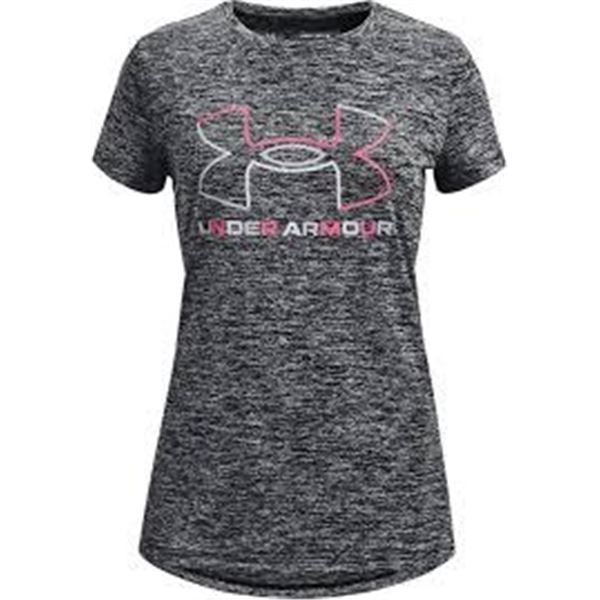 NEW UNDER ARMOUR GIRLS TECH BL TWIST SS