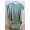 Image 1 : NEW SMALL LIGHT GREEN BLUE SLEEVELESS TANK + PANTS