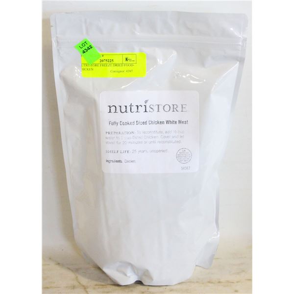 NUTRISTORE FREEZE DRIED FOOD- CHICKEN