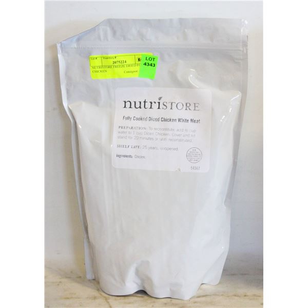 NUTRISTORE FREEZE DRIED FOOD- CHICKEN