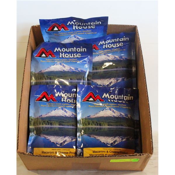 MOUNTAIN HOUSE FREEZE DRIED MEALS- LOT OF 5