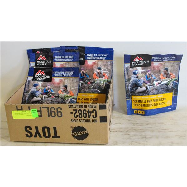 MOUNTAIN HOUSE FREEZE DRIED MEALS- LOT OF 6