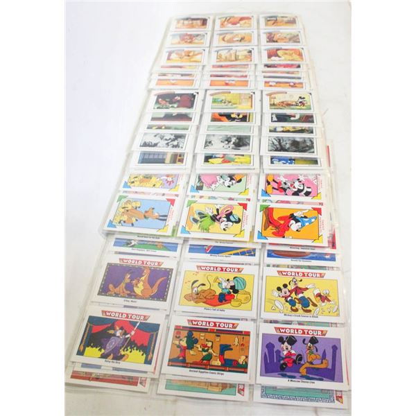 WALT DISNEY COLLECTOR CARDS- LOT OF 207