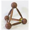 Image 1 : RECLAIMED WOOD PYRAMID DECO- NEW WITH TAGS