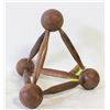 Image 1 : RECLAIMED WOOD PYRAMID DECO- NEW WITH TAGS