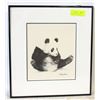 Image 1 : FRAMED ART PRINT- "PANDA"- CANADIAN ARTIST