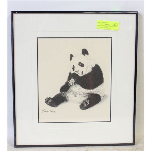 FRAMED ART PRINT- "PANDA"- CANADIAN ARTIST